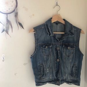 Denim vest